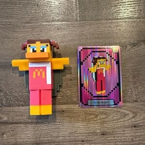 McDonald's Action Figure with Unused Card